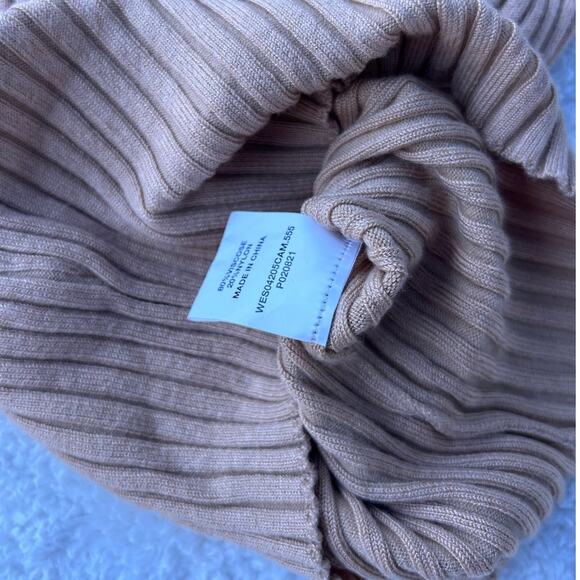 Dissh Tan Collared Top Size 8 - Picture 5 of 7